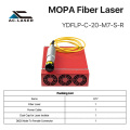 Accurate 30w/100w/150w power meter laser source for MOPA marking machine fiber laser source